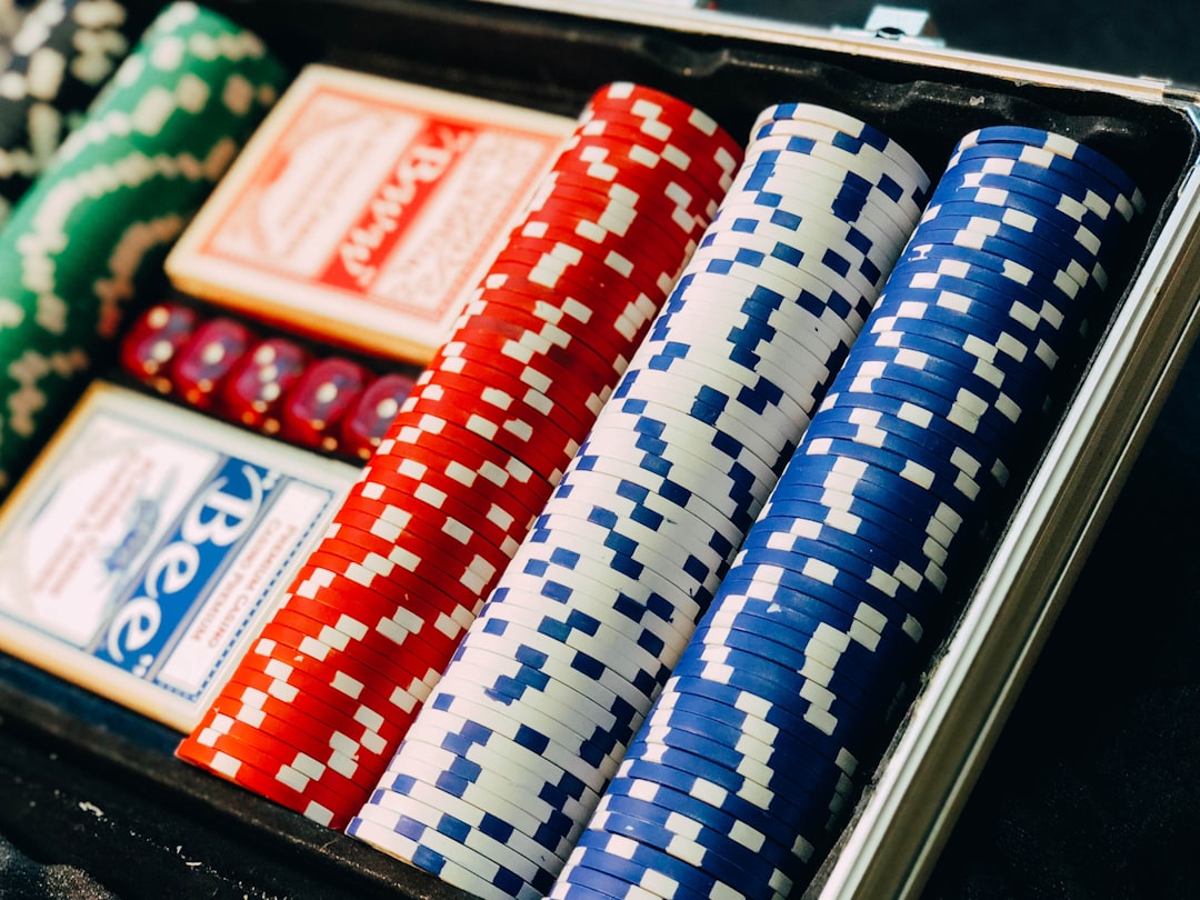 casino roulette chips stack