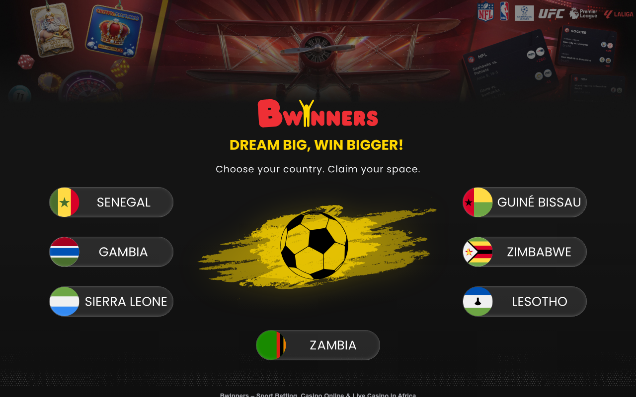 Bwinners homepage screenshot (bwinners.net)